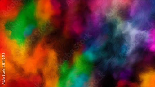 Explosion of color abstract background  4