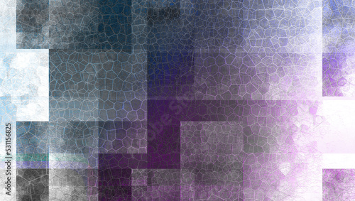 Abstract glitch art grid texture background image.