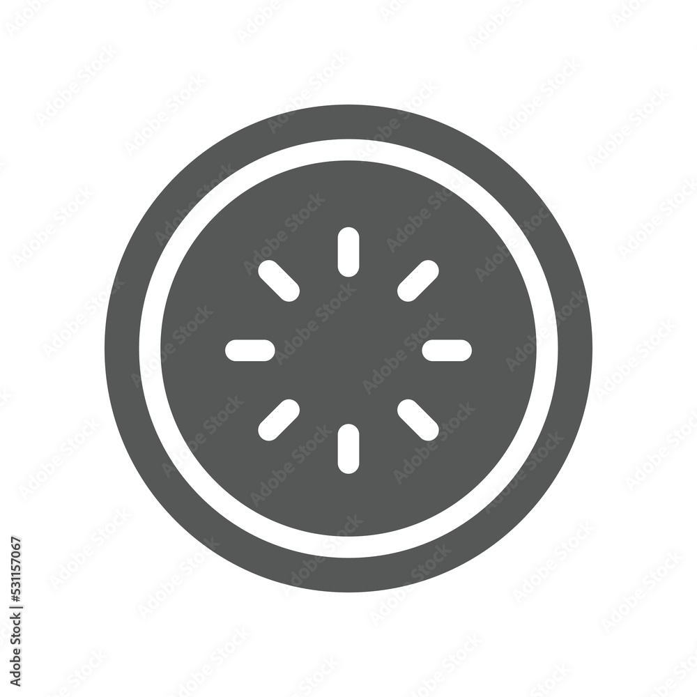 Kiwi food organic fruit or Chinese gooseberry half cross section closeup. vegan vegetarian icon silhouette outline color for food apps and website. Vector illustration filled outline style EPS10 Kiwi food organic fruit or Chinese gooseberry half cross section closeup. vegan vegetarian icon silhouette outline color for food apps and website. Vector illustration filled outline style EPS10