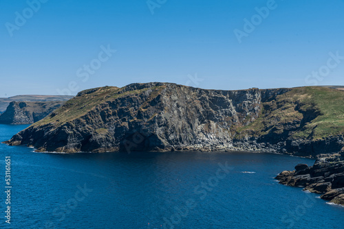 Beautiful the coast of the sea in Cornwall © ZoPhotos