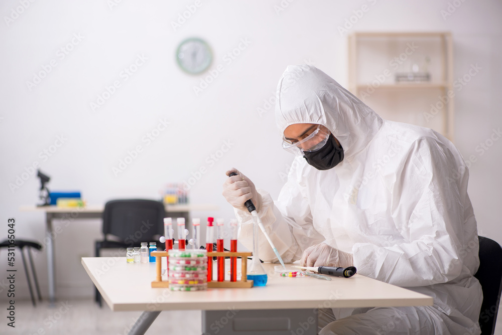 Professional doctor in the hospital working Professional doctor in the hospital working