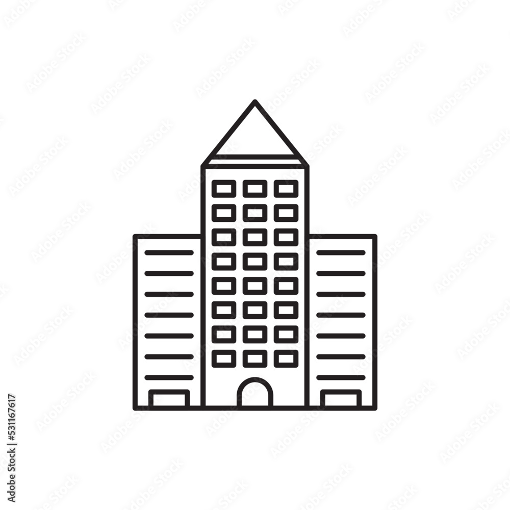 Obraz premium skycraper icon