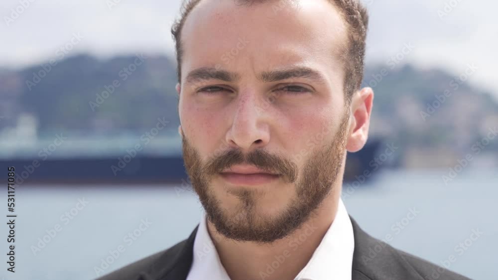 Tired businessman looking at camera by the sea.
Businessman in suit looking at camera sleepless and tired by the sea.
Tired businessman looking at camera by the sea.
Businessman in suit looking at camera sleepless and tired by the sea.