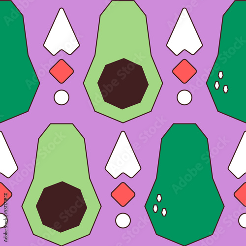 fruits abstract pattern design68