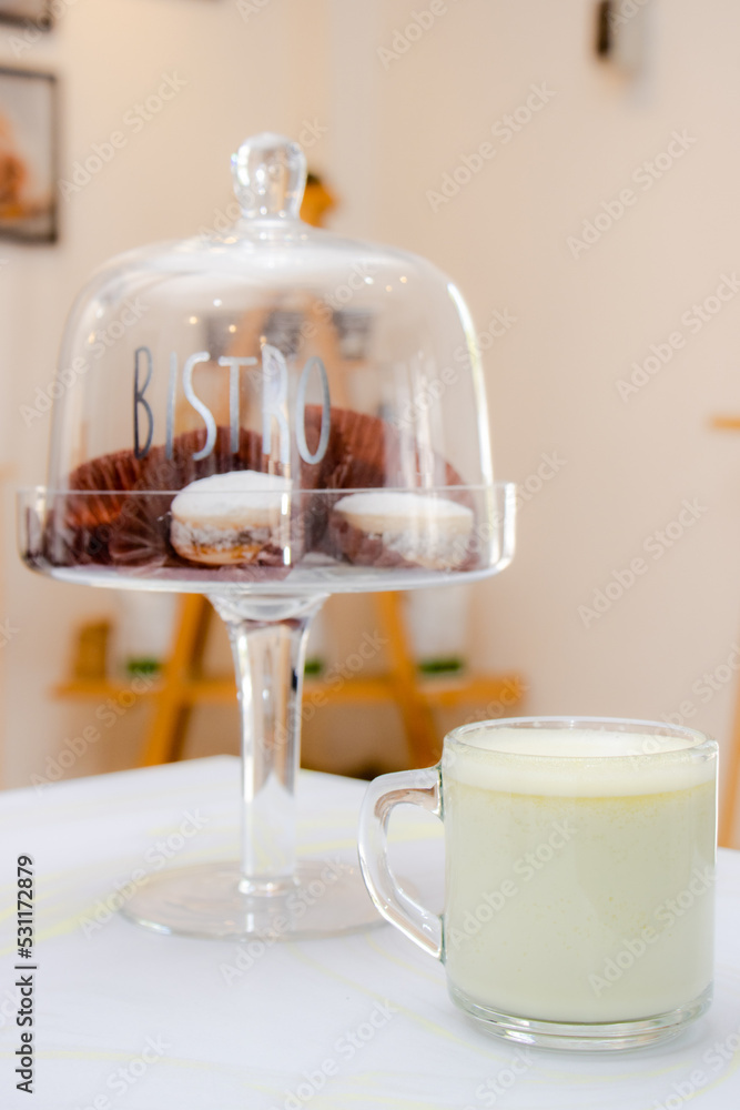 Galletas y te de matcha Galletas y te de matcha