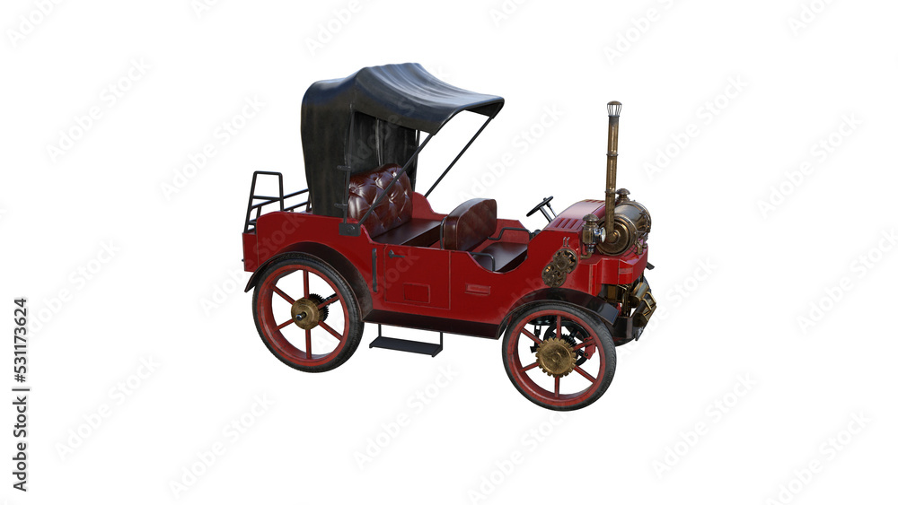 3D model of an old car rendered in different angles isolated on transparent background. 3D Rendering, 3D Illustration, PNG. 3D model of an old car rendered in different angles isolated on transparent background. 3D Rendering, 3D Illustration, PNG.