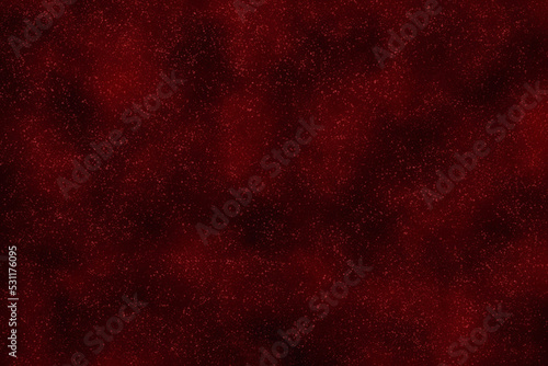 Wallpaper Mural Red galaxy space with stars in the night