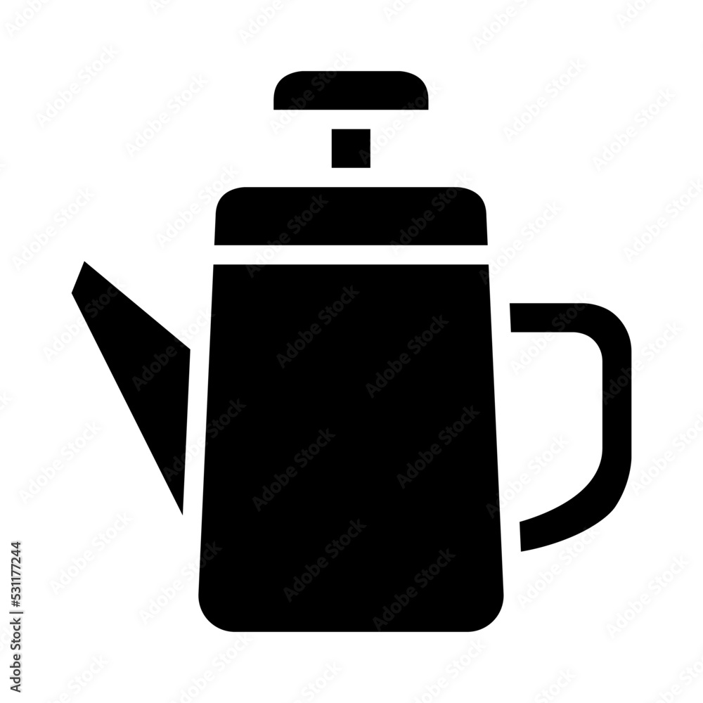 Obraz premium teapot symbol icon vector illustration