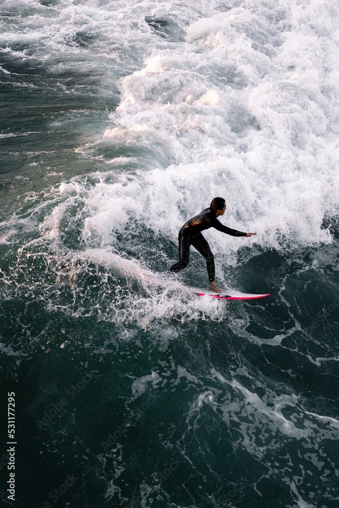 Surfing Imperial Beach California