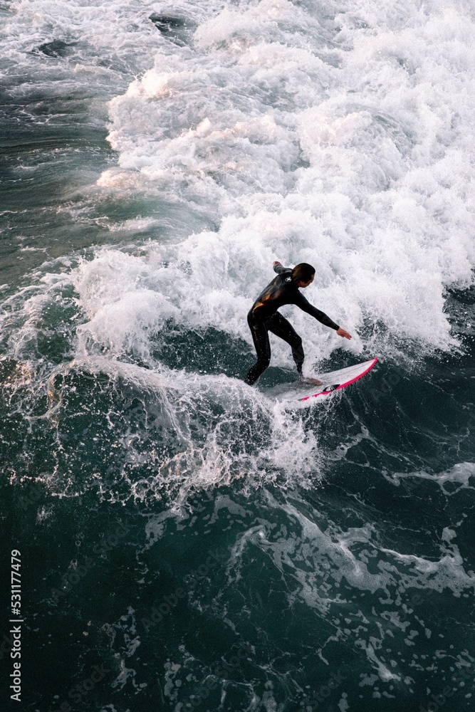 Surfing Imperial Beach California 