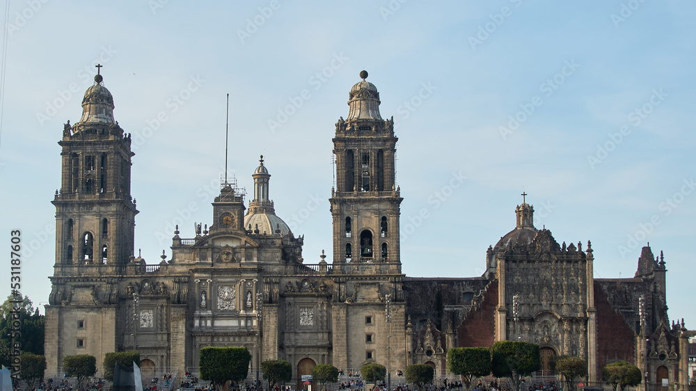 Obraz premium Mexico City - Metropolitan Cathedral - Catedral Metropolitana de la Ciudad de Mexico