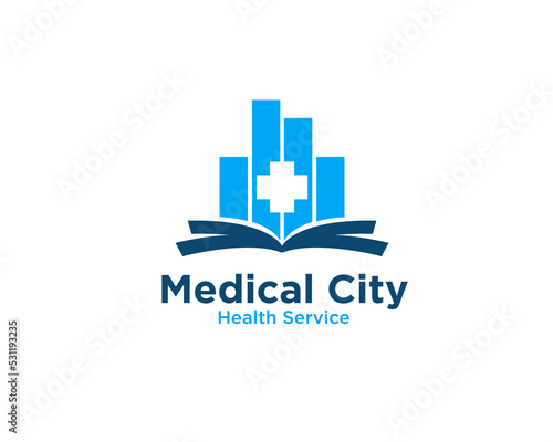 medical city logo designs is health service in the city