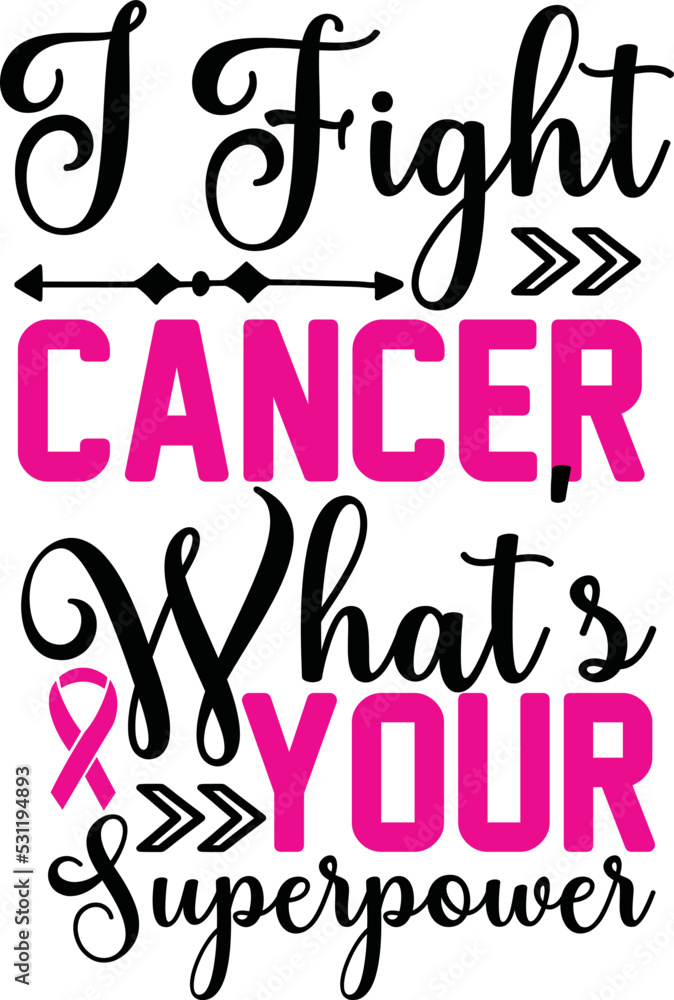 Obraz premium Breast cancer design cut files