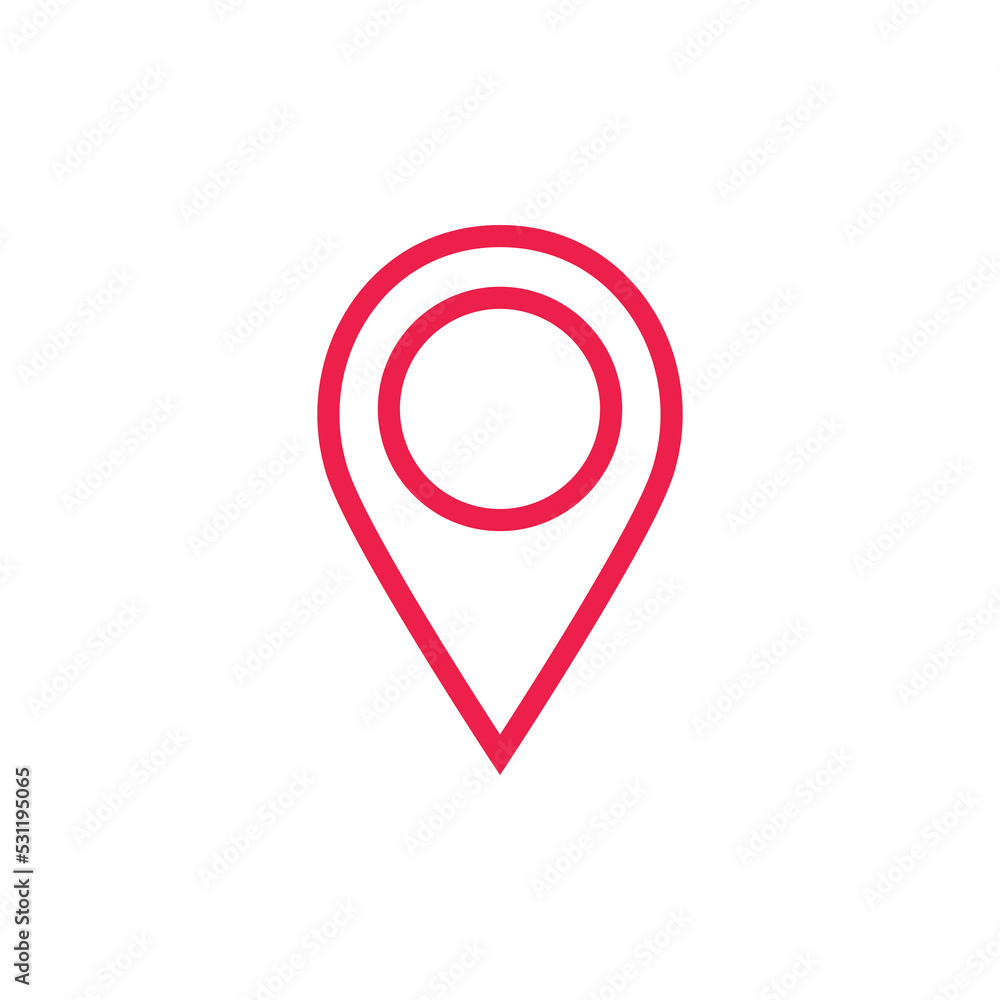 Map pin location symbol icon design Map pin location symbol icon design