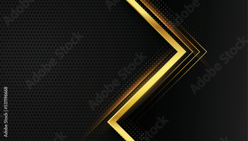 elegant black and golden lines beautiful background
