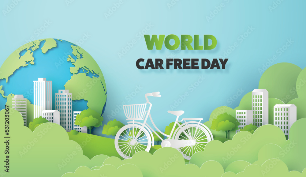 Fototapeta premium World Car free day