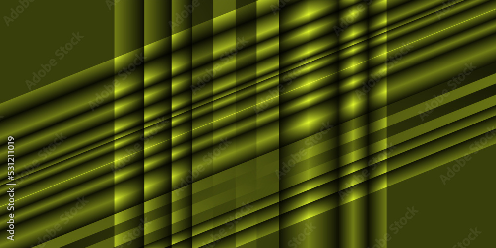 Obraz premium Abstract green background with light