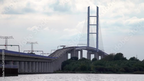 Rügenbrücke Stralsund, Mecklenburg-Vorpommern, Deutschland