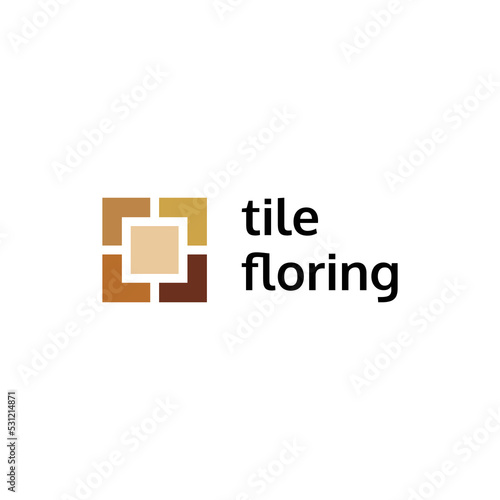 tiles flooring logo design