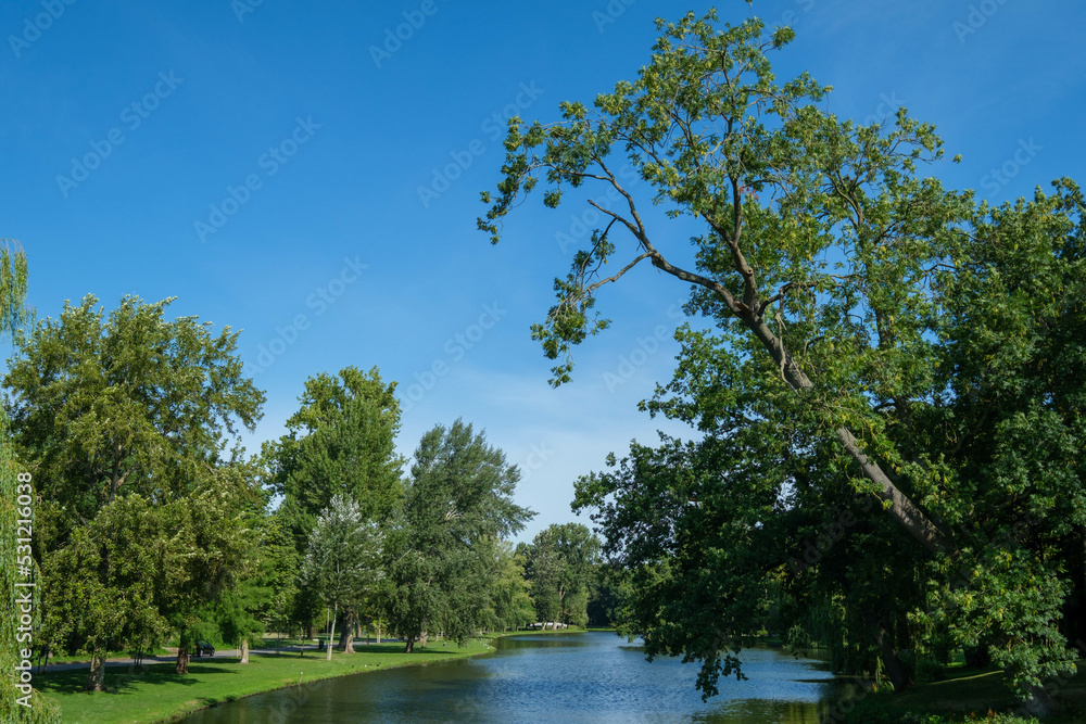 Fototapeta premium Stadsgracht Kampen