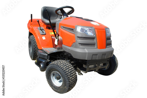Fotografie lawn mower transparent