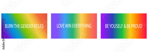 abstract background with rainbow