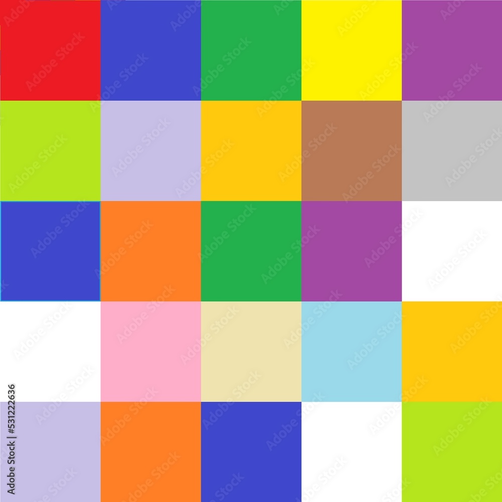 Colorful squares seamless pattern. Geometric pattern