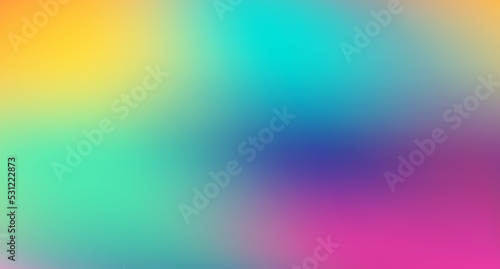 Abstract Vivid Color Background Template Design