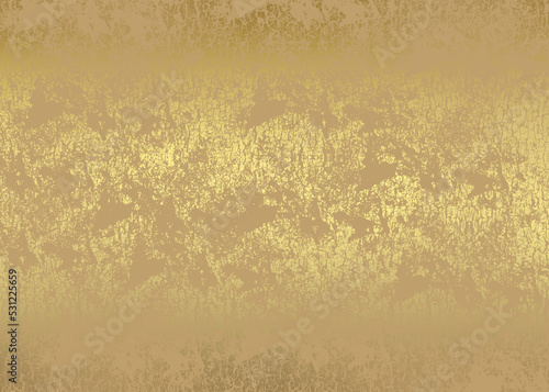 Obraz na płótnie Golden Abstract decorative paper texture background for artwork - Illustration w salonie