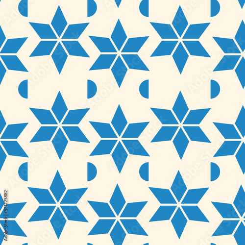 Christmas pattern. Vector Background for print. Holiday silhouette elements. Simple minimalist style, scandinavian design for interior, postcard, wrapping paper