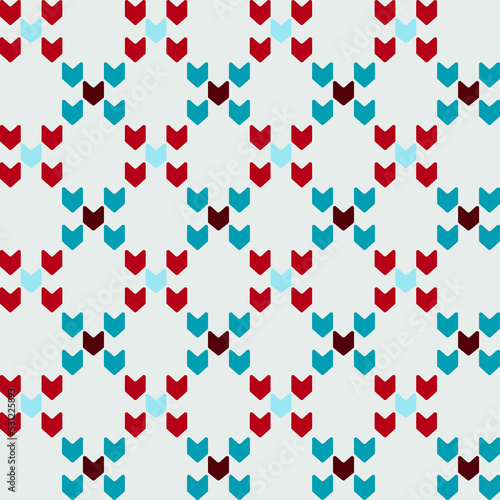 Christmas pattern. Vector Background for print. Holiday silhouette elements. Simple minimalist style, scandinavian design for interior, postcard, wrapping paper