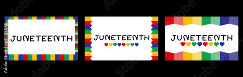 template three styles with six color; 