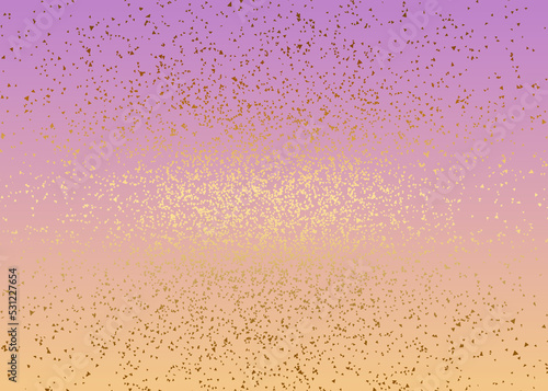 Obraz na płótnie Golden Abstract decorative paper texture background for artwork - Illustration w salonie
