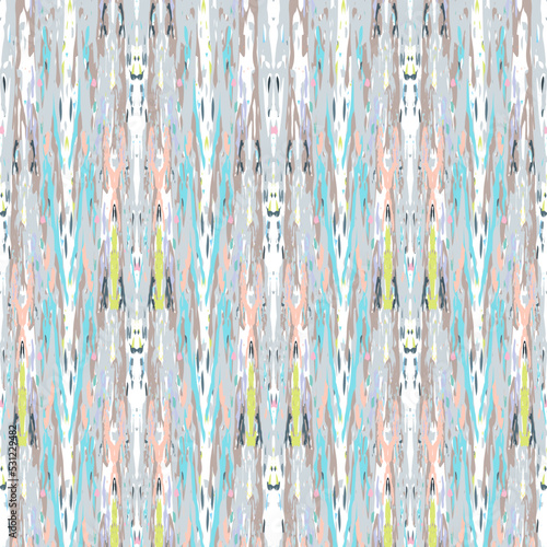 ethnic seamless pattern chevron dye tie batik