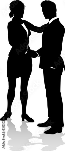Business People Silhouette
