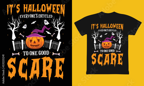 It's Halloween everyone's entitled to one good scare