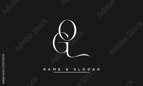 GO,  OG,  G,  O   Abstract  Letters  Logo  Monogram photo
