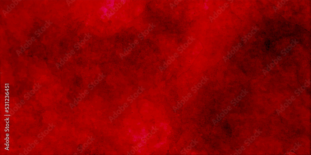 Red grungy backdrop with splatters