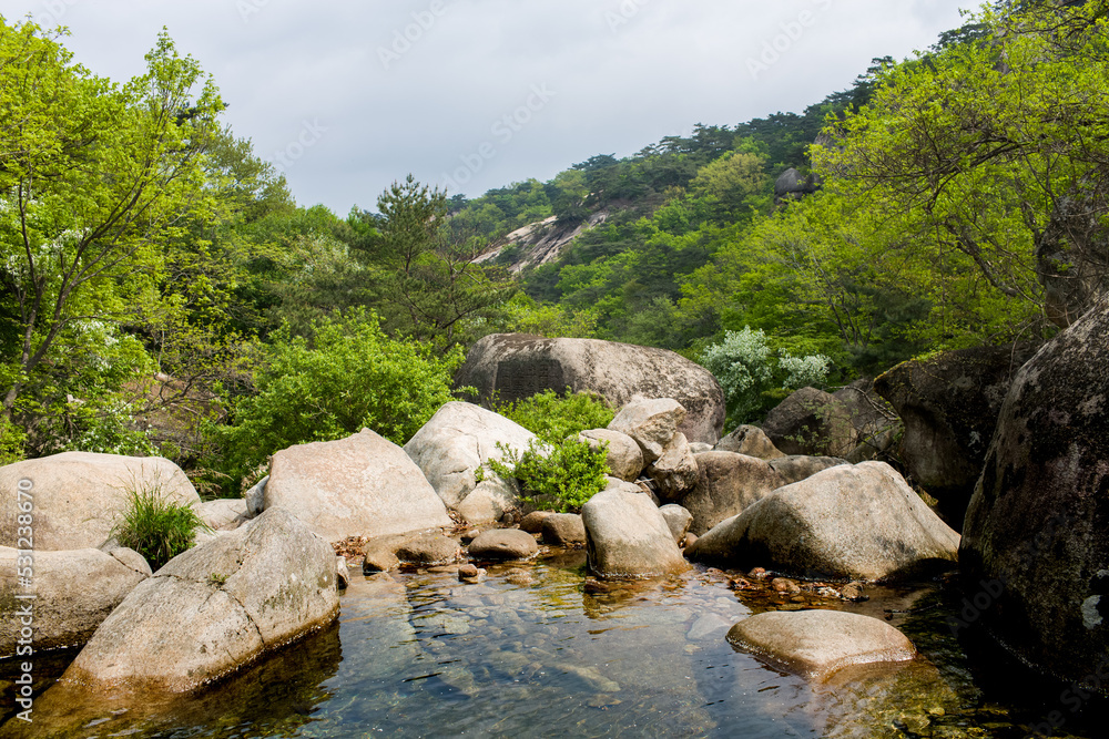Pakyon falls, near Kaesong, Democratic Peoples's Republic of Korea (DPRK), North Korea