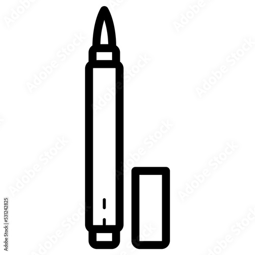 pen eye liner icon