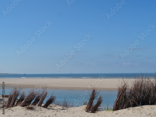 Die Insel Spiekeroog in der Nordsee photo