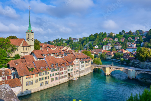 view of the medieval city of bern, switzerland