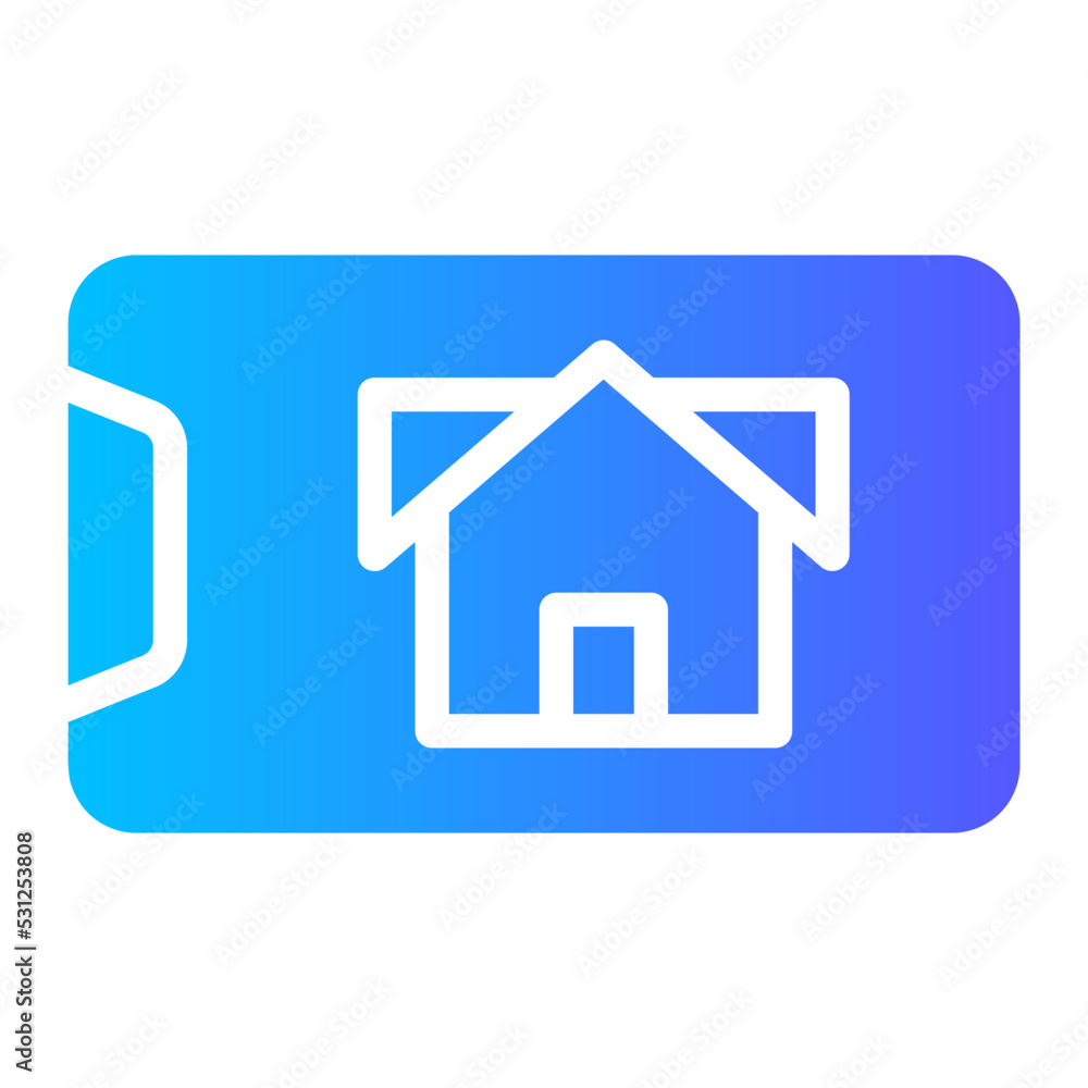 home mobile gradient icon home mobile gradient icon