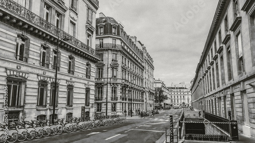 Photography Black and White Paris street
