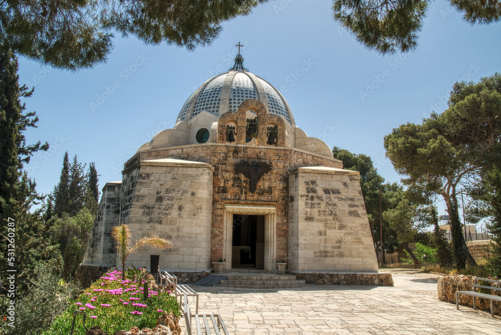 Bethlehem Hirtenfeld church. Palestine. Israel