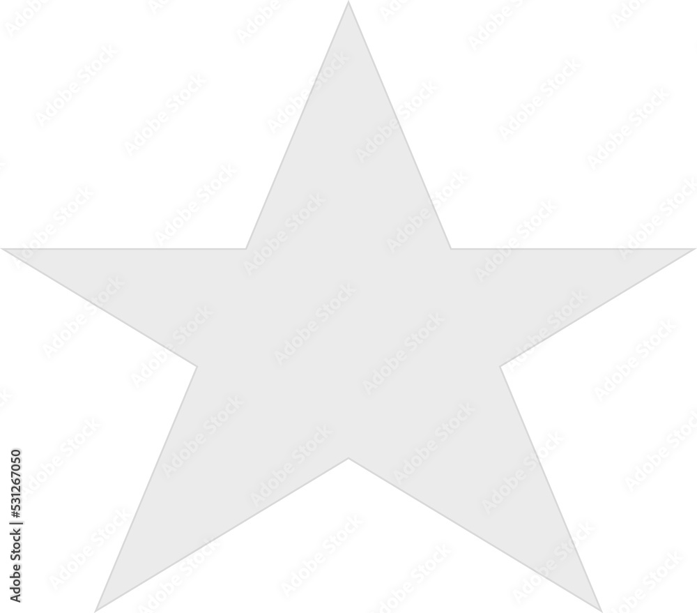 Silver Star Flat Icon. Space Design Element. Kids Illustration Isolated on Transparent Background Silver Star Flat Icon. Space Design Element. Kids Illustration Isolated on Transparent Background