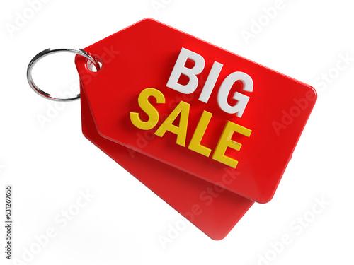 Tag big sale 3d