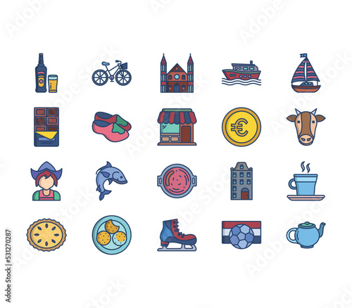 Netherlands national and culture icon