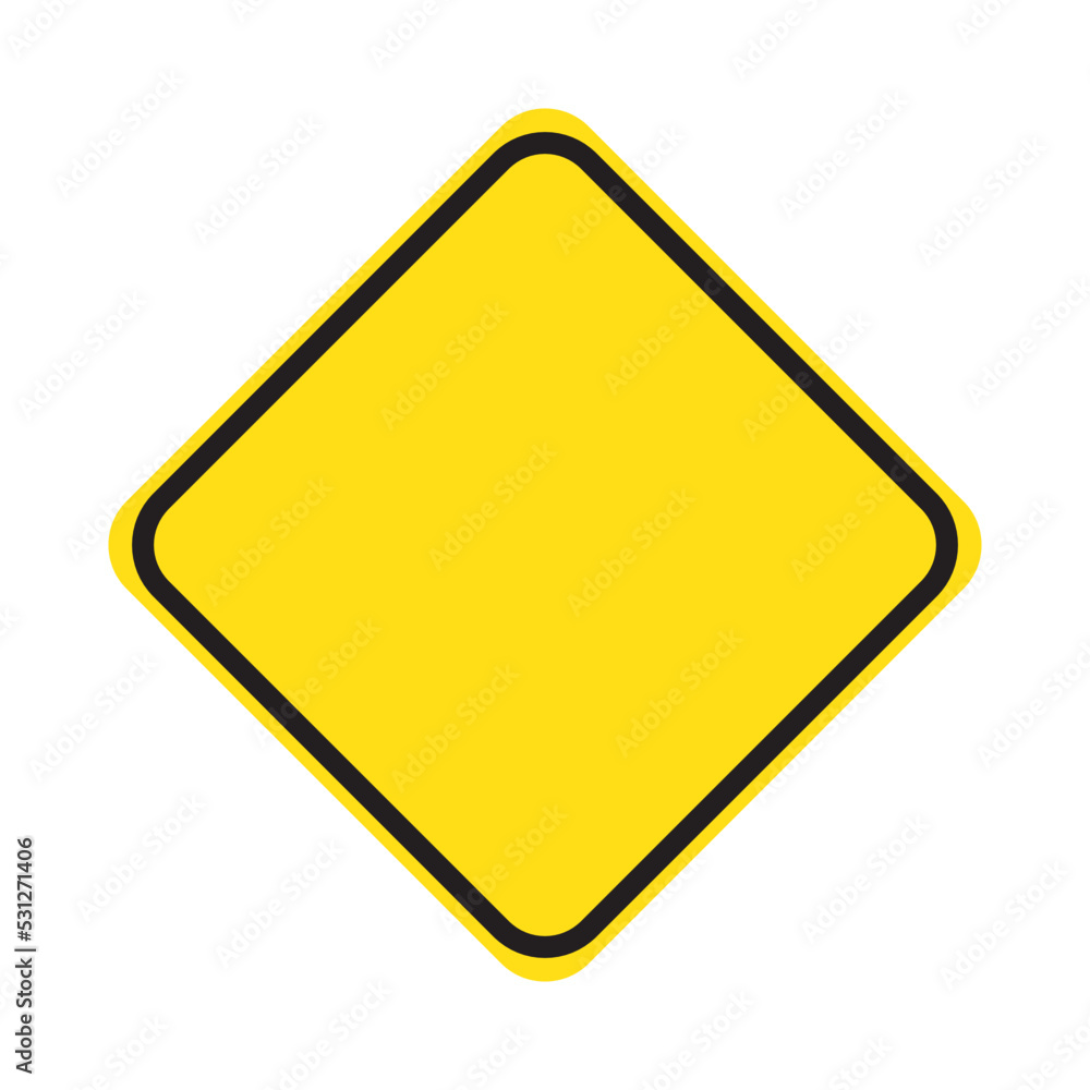 yellow road sign fork at the crossroads traffic light vector illustration yellow road sign fork at the crossroads traffic light vector illustration
