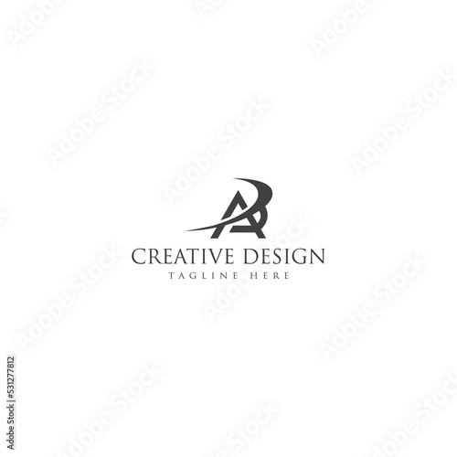 Creative Ab/Ba logo design.